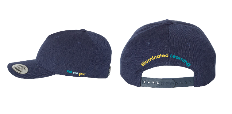 Illuminated Learning - Navy Premium Five Panel Cap