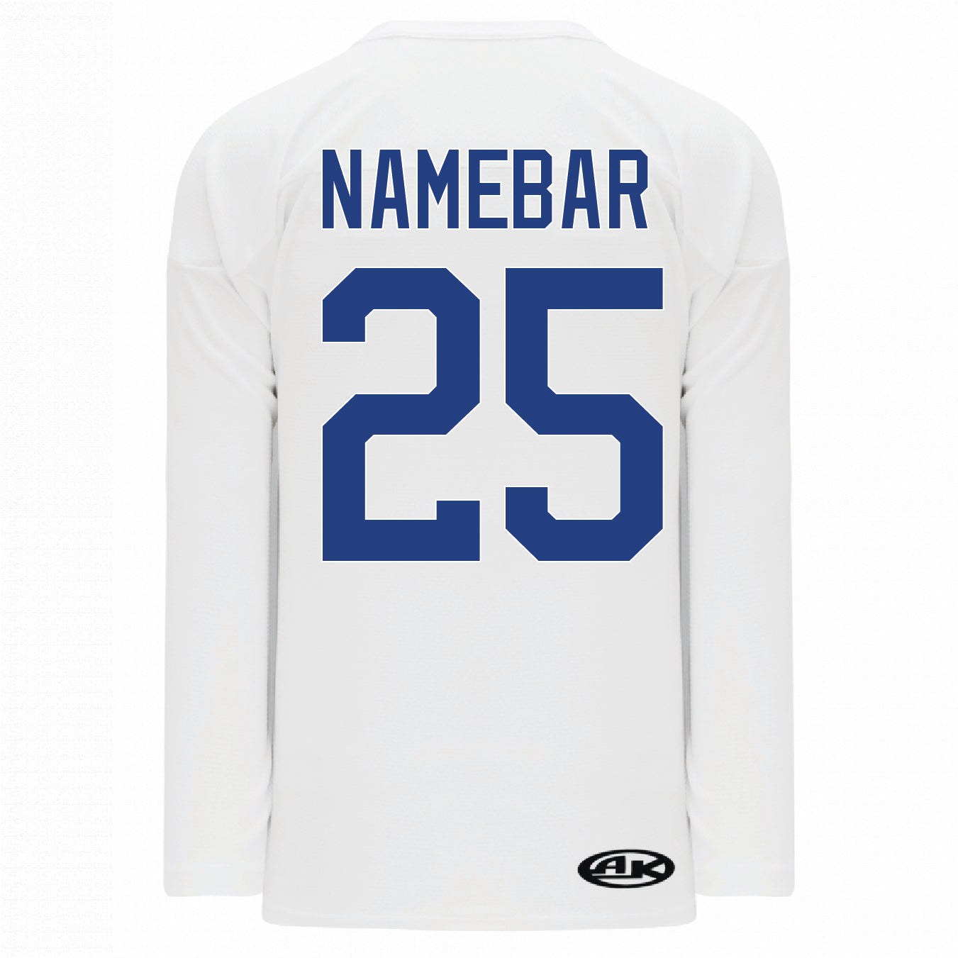 Collingwood Jr. Blues - Practice Jersey - White