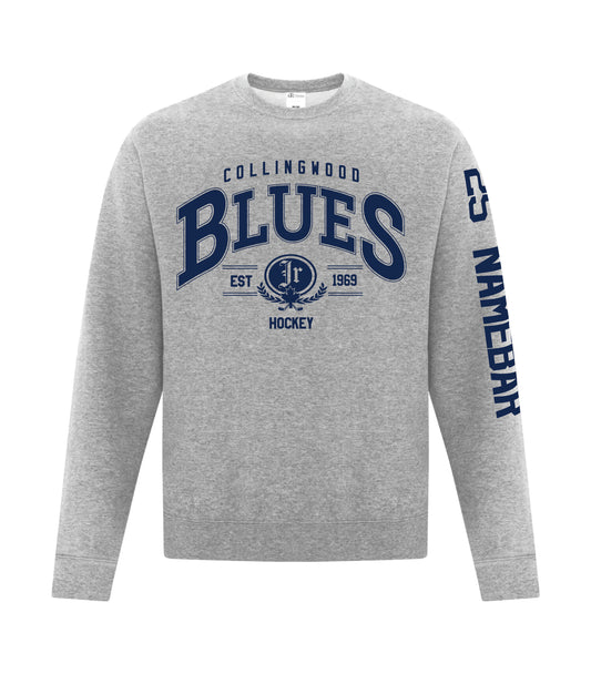 Jr Blues - Varsity Crewneck