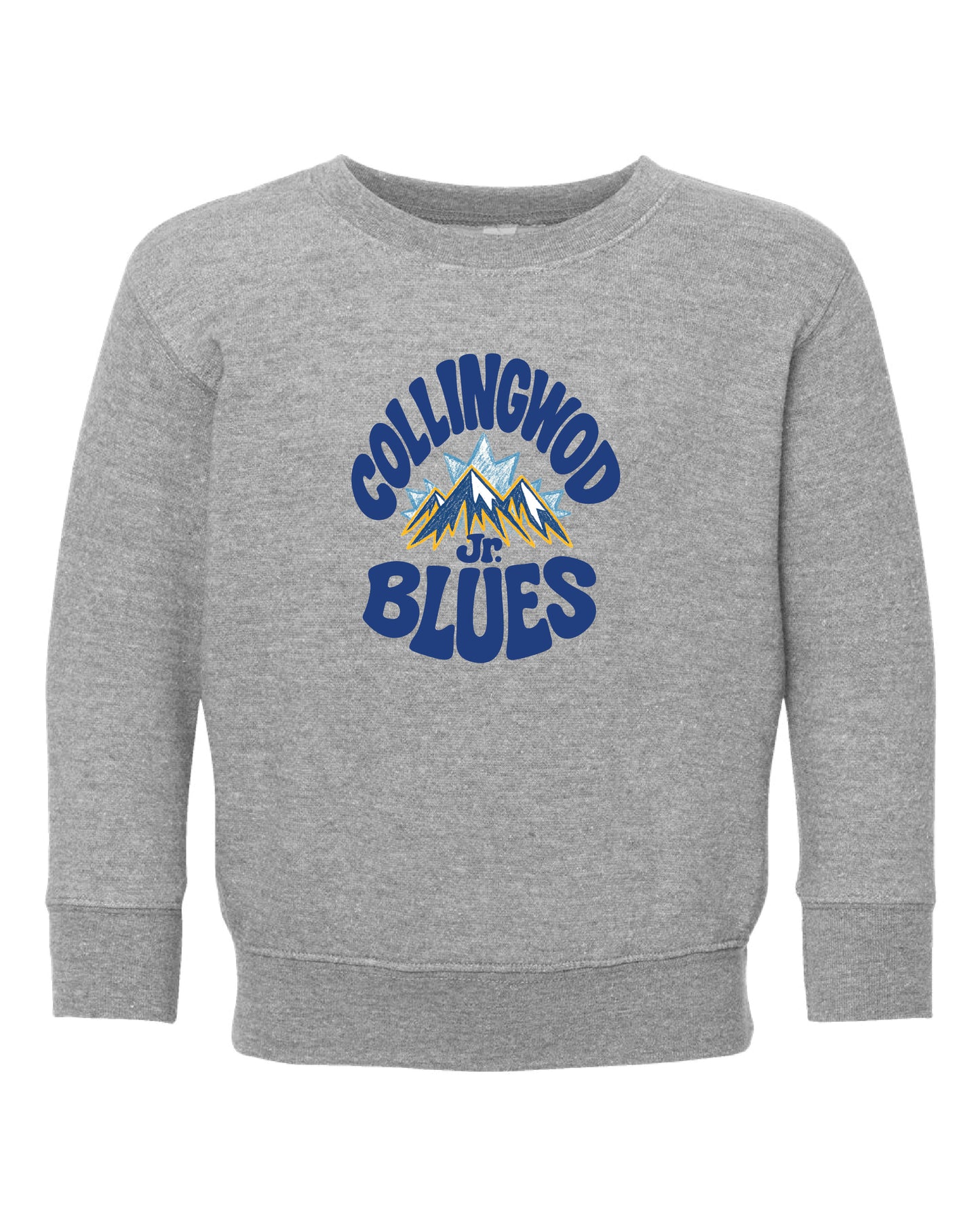 Jr. Blues - Toddler Fleece Crayon Crewneck