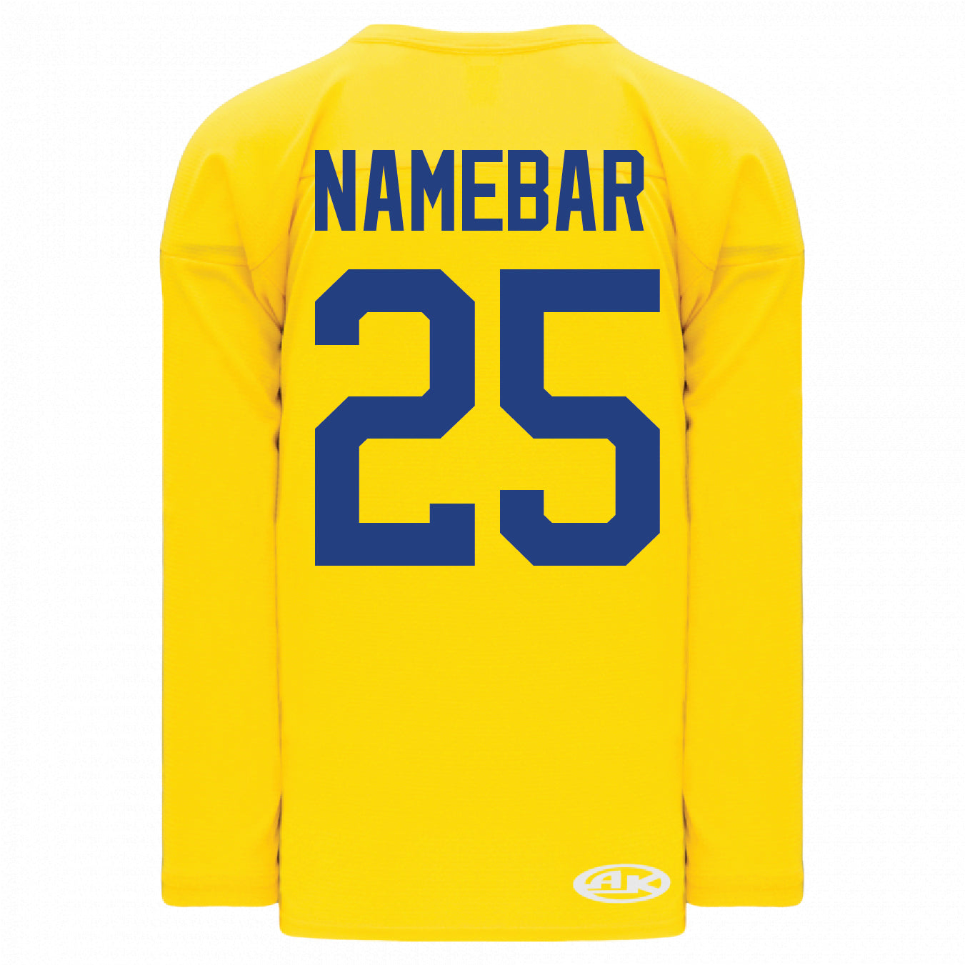 Collingwood Jr. Blues - Practice Jersey - Yellow