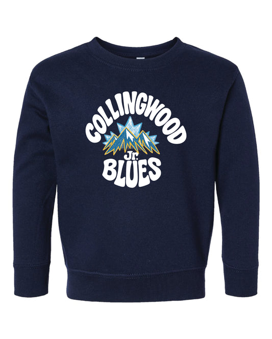 Jr. Blues - Toddler Fleece Crayon Crewneck