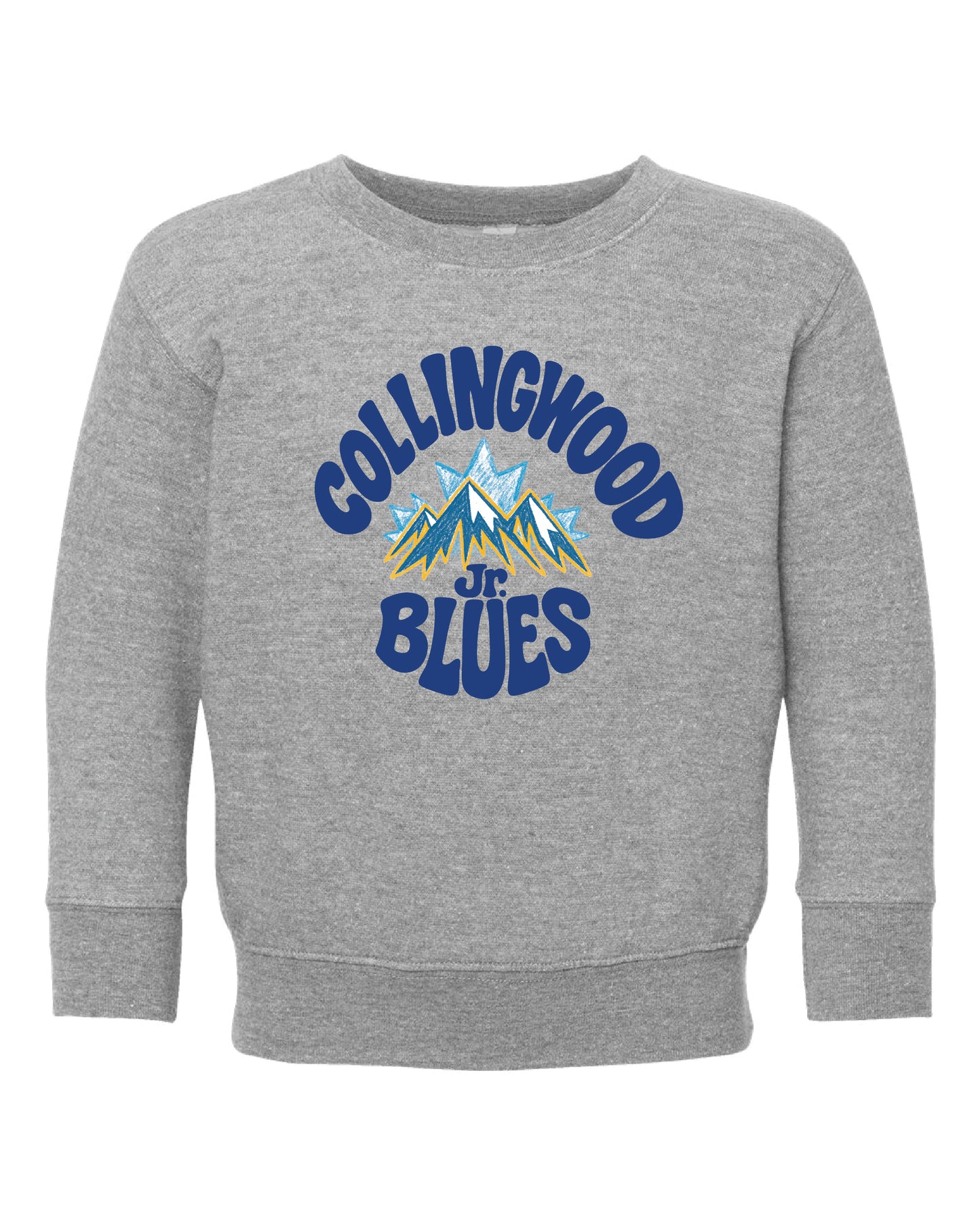 Jr. Blues - Toddler Fleece Crayon Crewneck