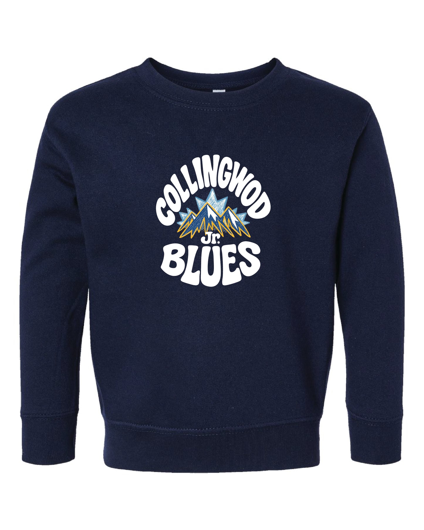 Jr. Blues - Toddler Fleece Crayon Crewneck