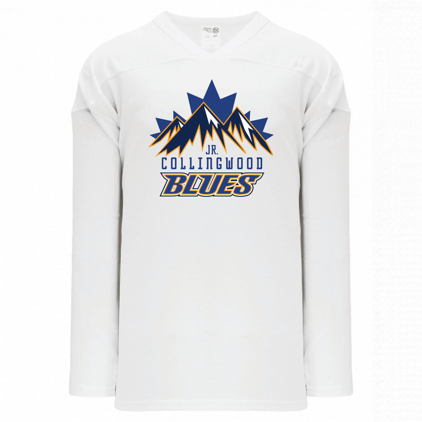 Collingwood Jr. Blues - Practice Jersey - White