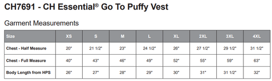 Collingwood Lightning - Puff Vest