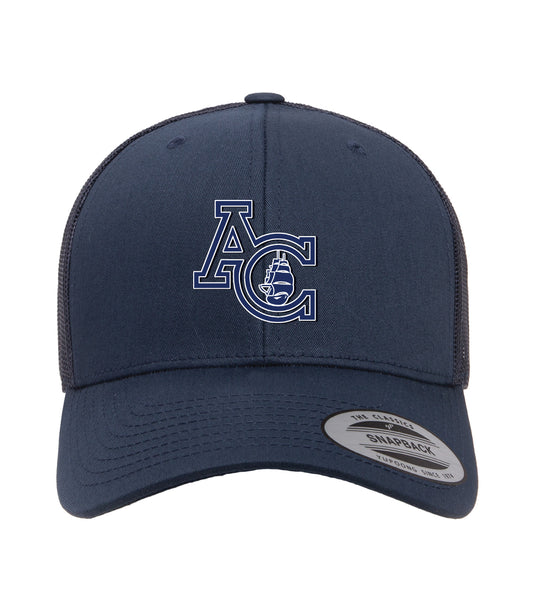 Admiral Trucker Ball Cap - Embroidered