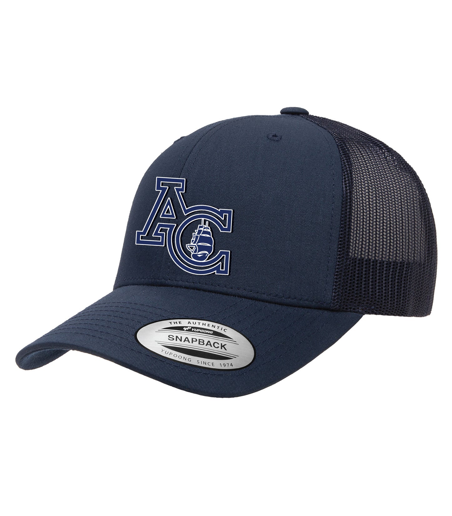 Admiral Trucker Ball Cap - Embroidered