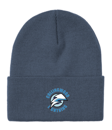 Collingwood Lightning - Cuff Toque Circle Logo
