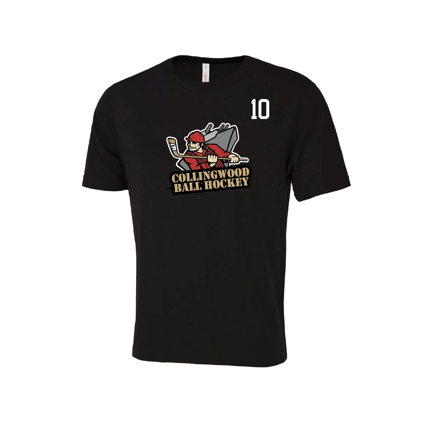 Collingwood Ball Hockey Logo Tee