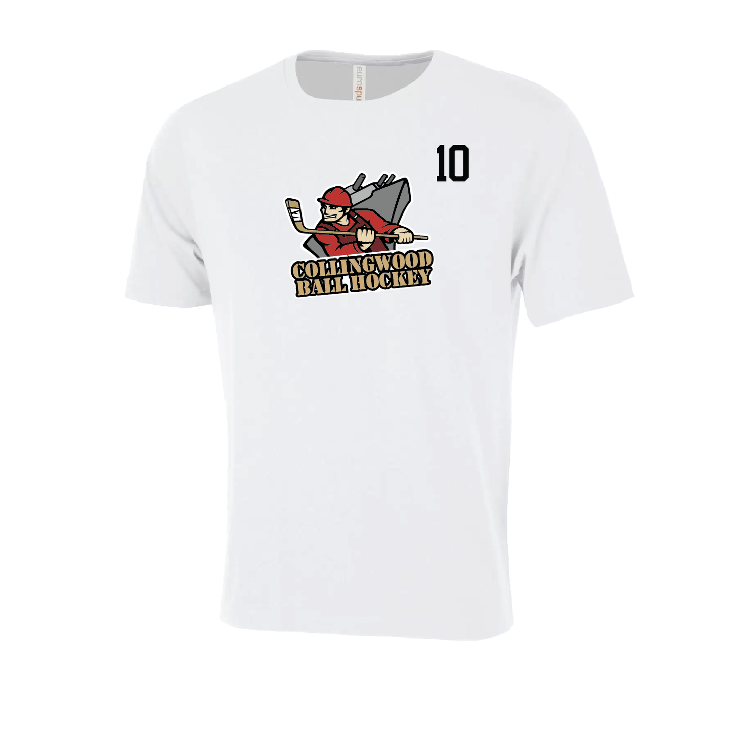 Collingwood Ball Hockey Logo Tee