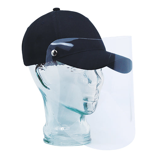 Cap w/Shield-Blank-Adjustable
