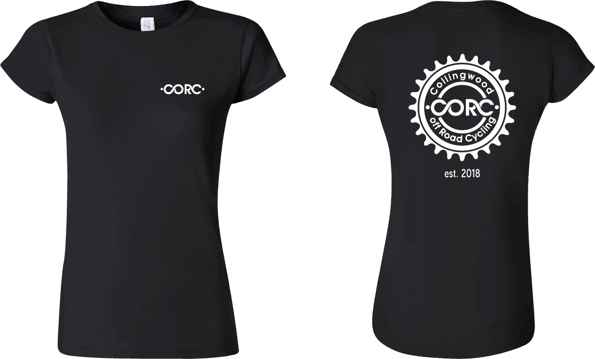 Women's CORC Gear Logo T-Shirt- 64000L- 3 Colors Available