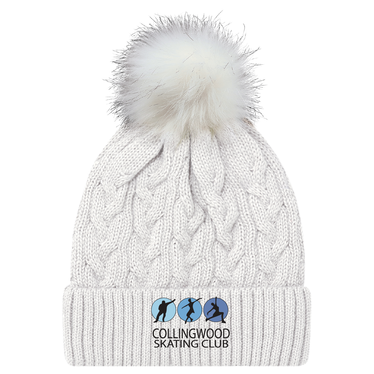 Collingwood Skating Club Toque- W/ PomPom
