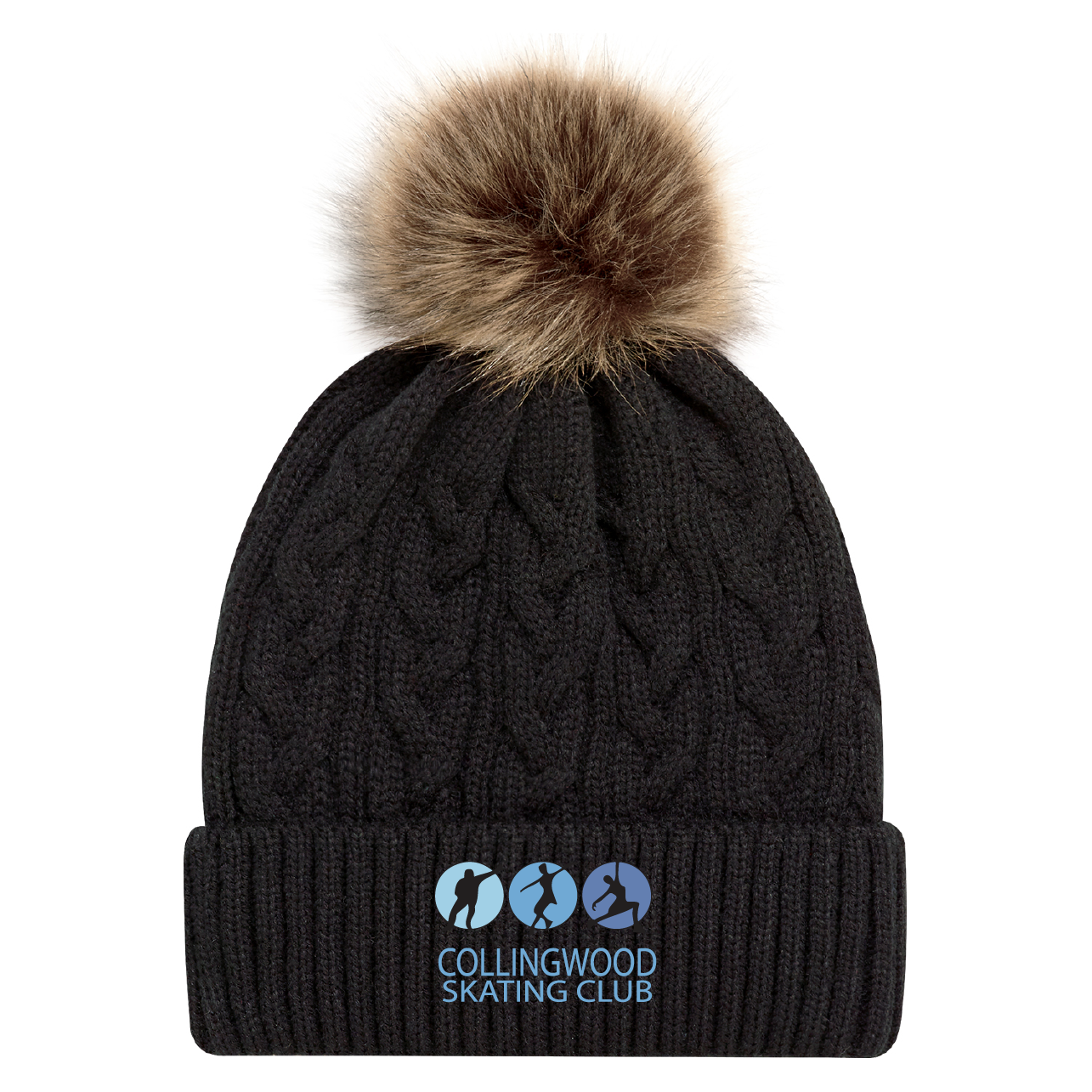Collingwood Skating Club Toque- W/ PomPom