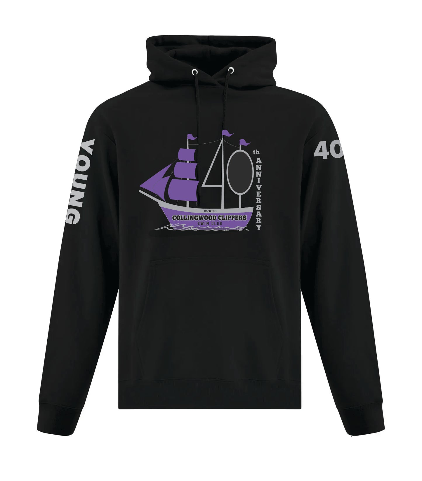 Collingwood Clippers 40th Anniversary Hoodie