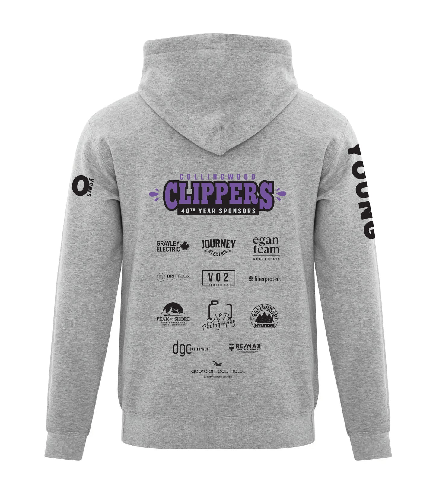 Collingwood Clippers Logo Hoodie