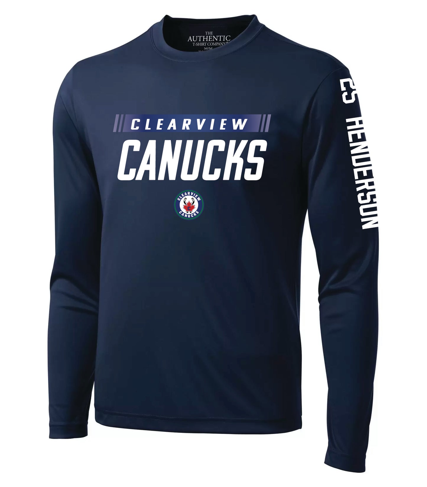 Clearview Canucks Performance Longsleeve