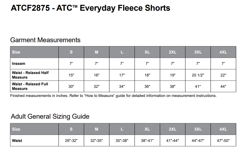 Connaught - Fleece Shorts (Adult Sizing Only)