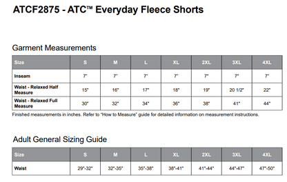 Connaught - Fleece Shorts (Adult Sizing Only)
