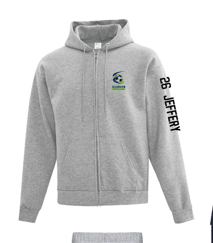 Clearview Soccer Club - Full Zip Hood