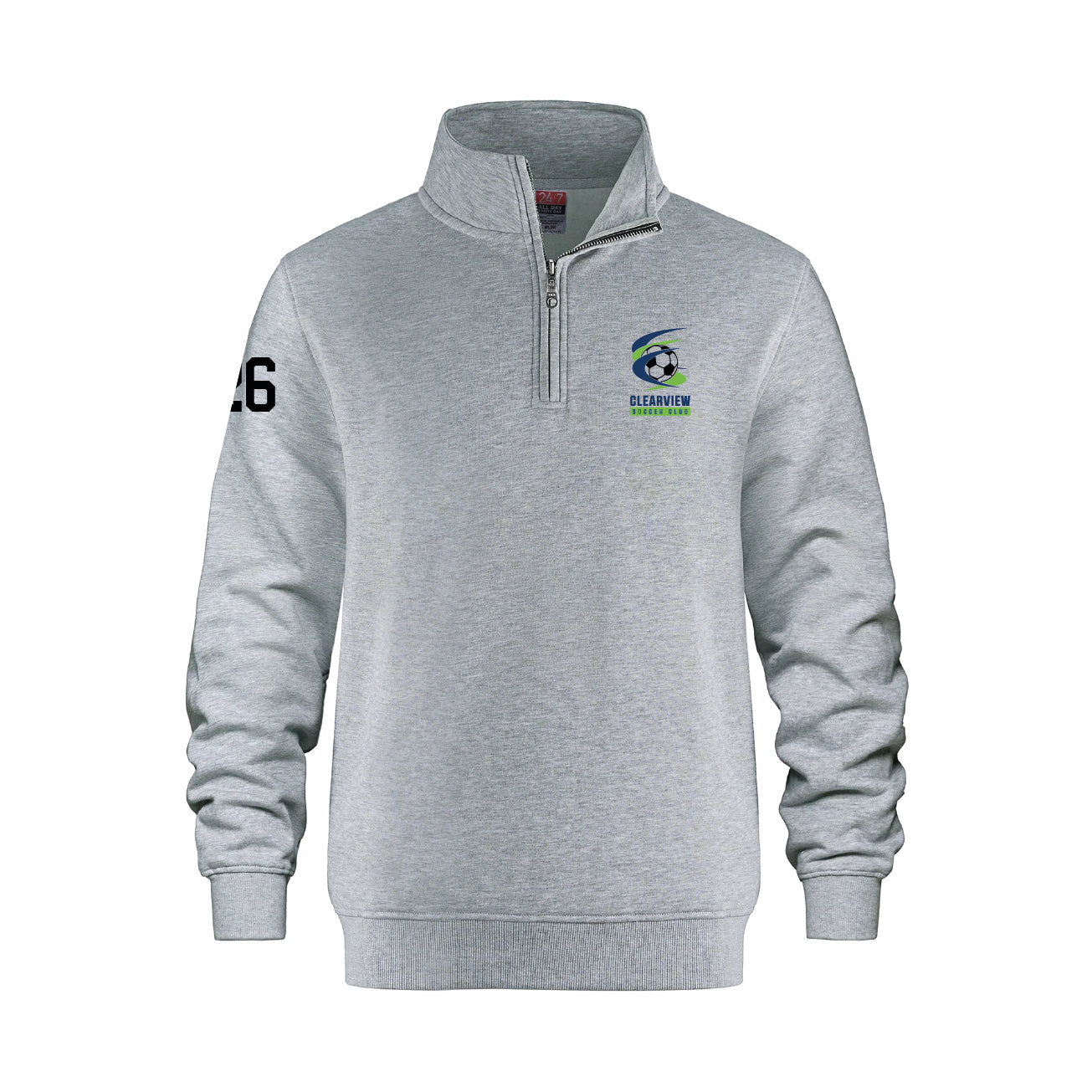 Clearview Soccer Club- Quarter Zip