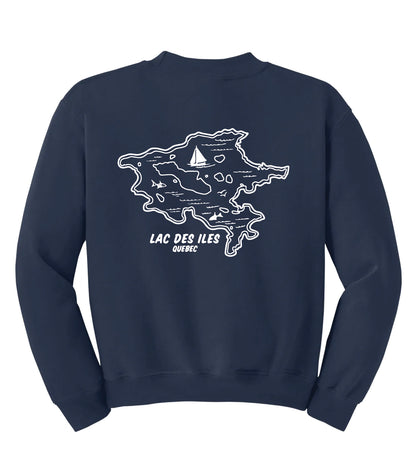 Lac Des Iles - Youth Crewneck Sweatshirt