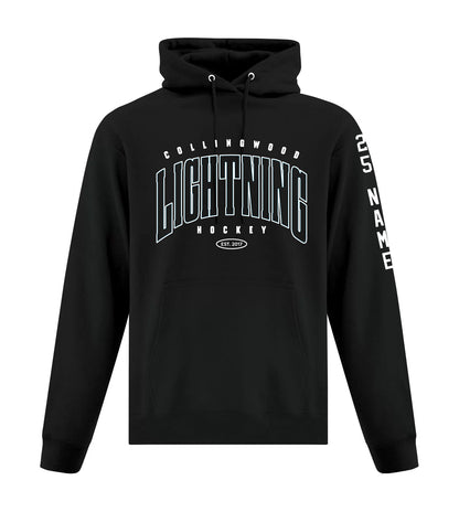 Collingwood Lightning Embroidered Varsity Logo