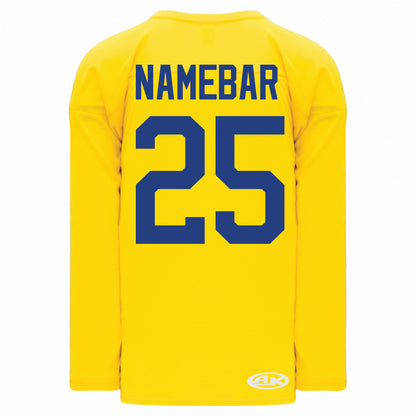 Collingwood Jr. Blues - Practice Jersey - Yellow