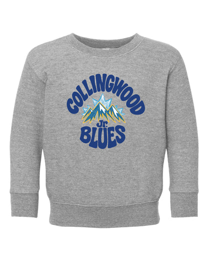 Jr. Blues - Toddler Fleece Crayon Crewneck