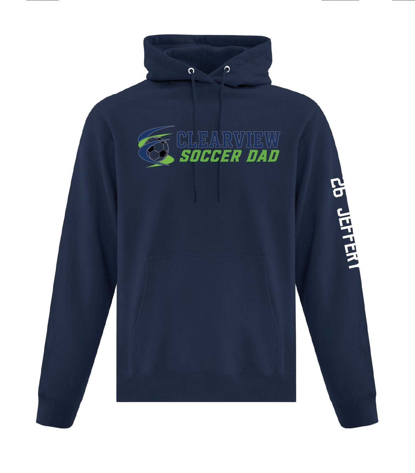 Clearview SOCCER Dad Hoodie