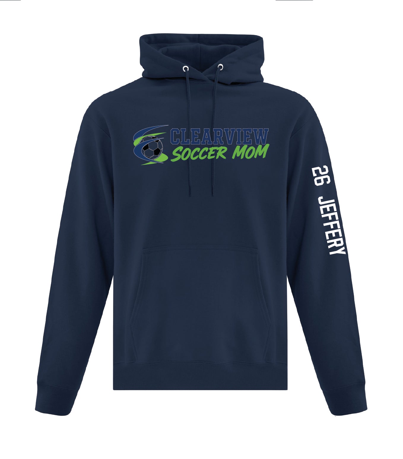 Clearview SOCCER MOM Hoodie