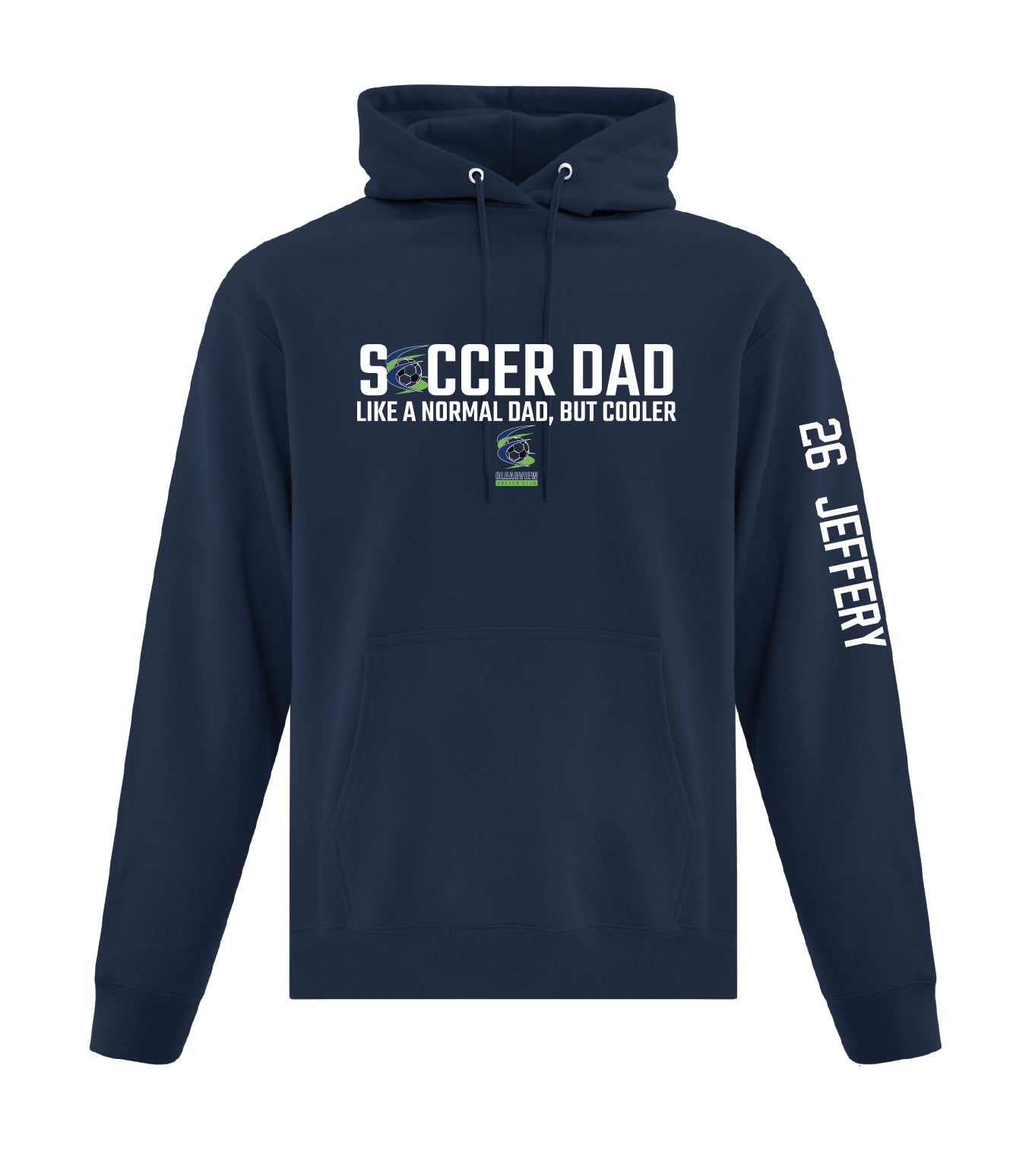 Clearview SOCCER Dad Hoodie 2
