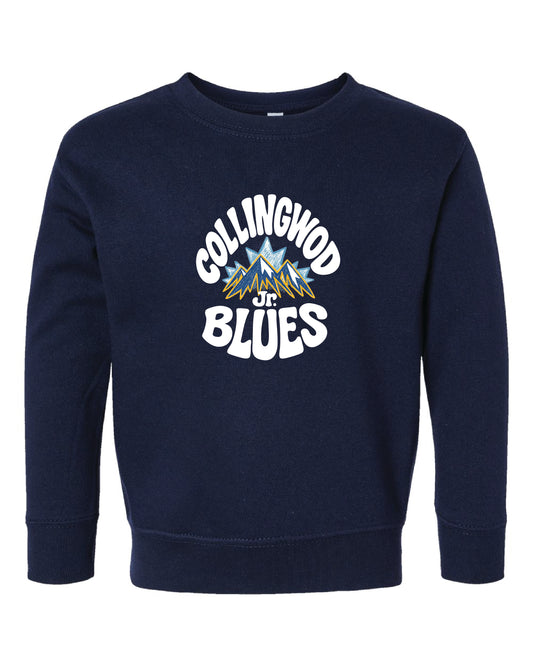 Jr. Blues - Toddler Fleece Crayon Crewneck