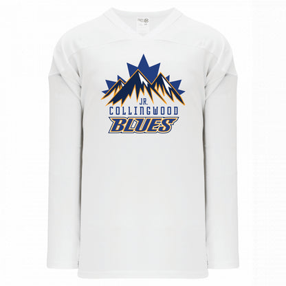 Collingwood Jr. Blues - Practice Jersey - White