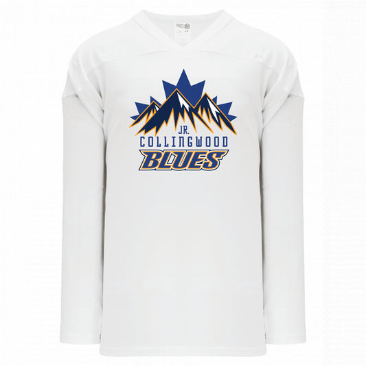 Collingwood Jr. Blues - Practice Jersey - White