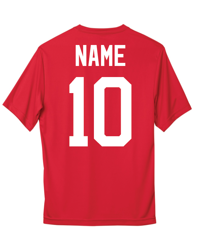 Admiral Athletics T-Shirt - Number Included