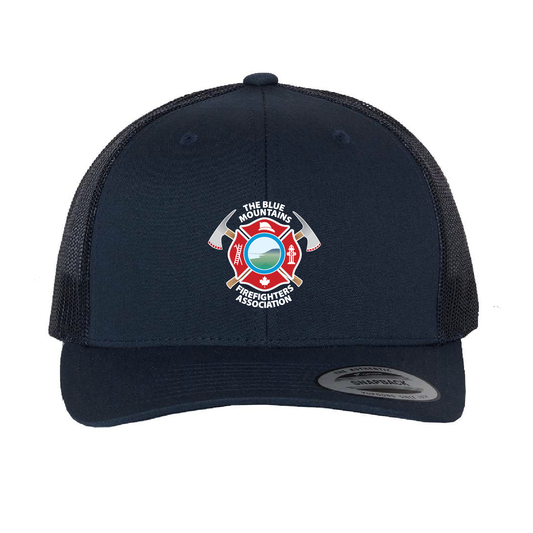 Blue Mountain Fire Trucker Hat