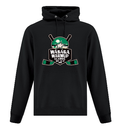 Wasaga Warmup - Black Hoodie (Pick Up At Tournament)