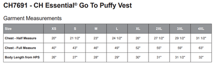 Collingwood Lightning - Puff Vest