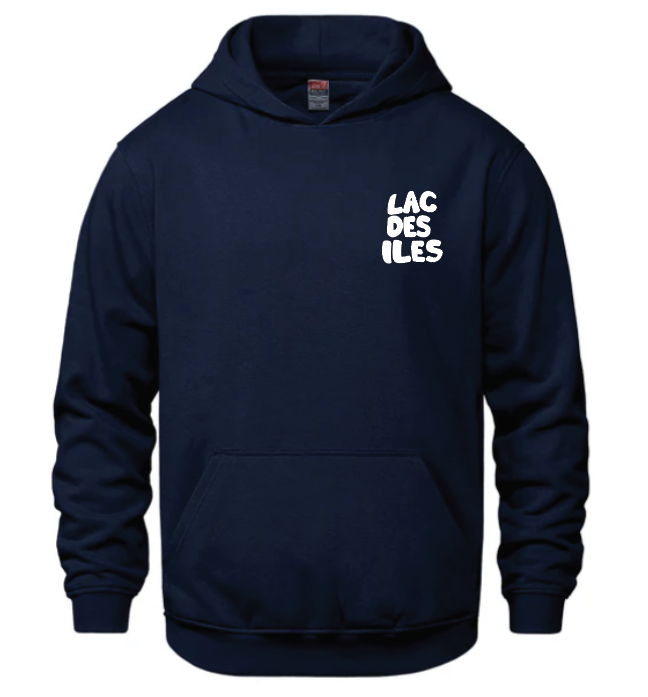 Lac Des Iles - Hoodie - Navy