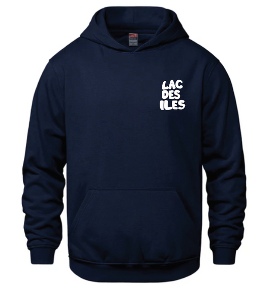 Lac Des Iles - Hoodie - Navy
