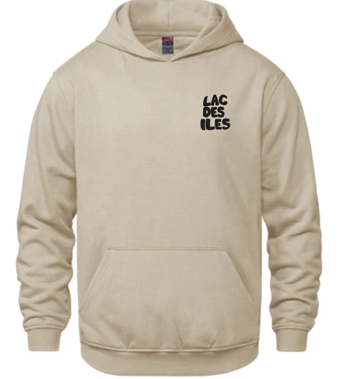 Lac Des Iles - Hoodie - Sand