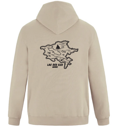 Lac Des Iles - Hoodie - Sand