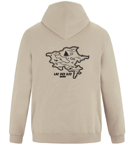 Lac Des Iles - Hoodie - Sand