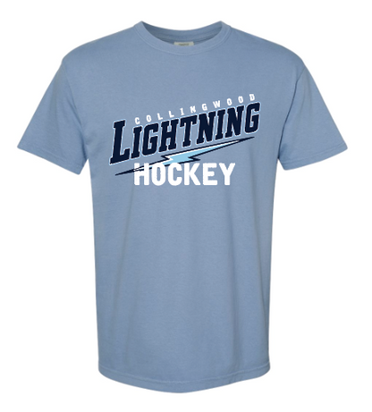 Collingwood Lightning - T-Shirt - Slant Logo