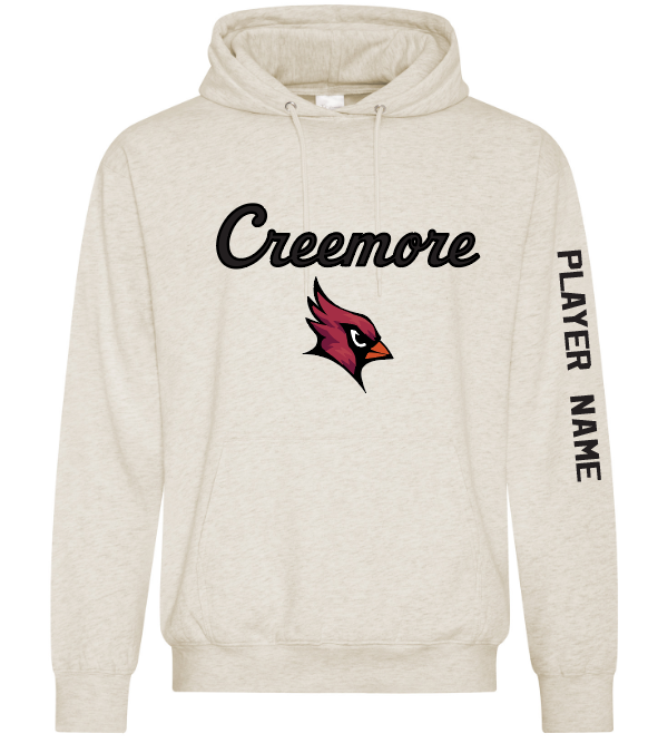 Creemore Cardinals Hoodie - Script Logo