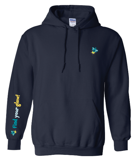 Illuminated Learning - Navy Pullover Hoodie