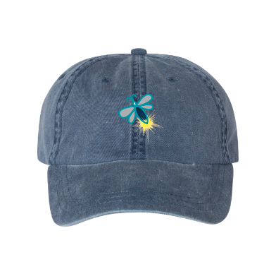 Illuminated Learning - Navy Pigment Dyed Cap