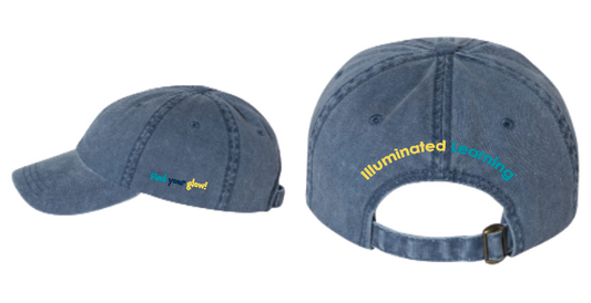 Illuminated Learning - Navy Pigment Dyed Cap